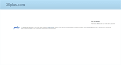 Desktop Screenshot of 35plus.com
